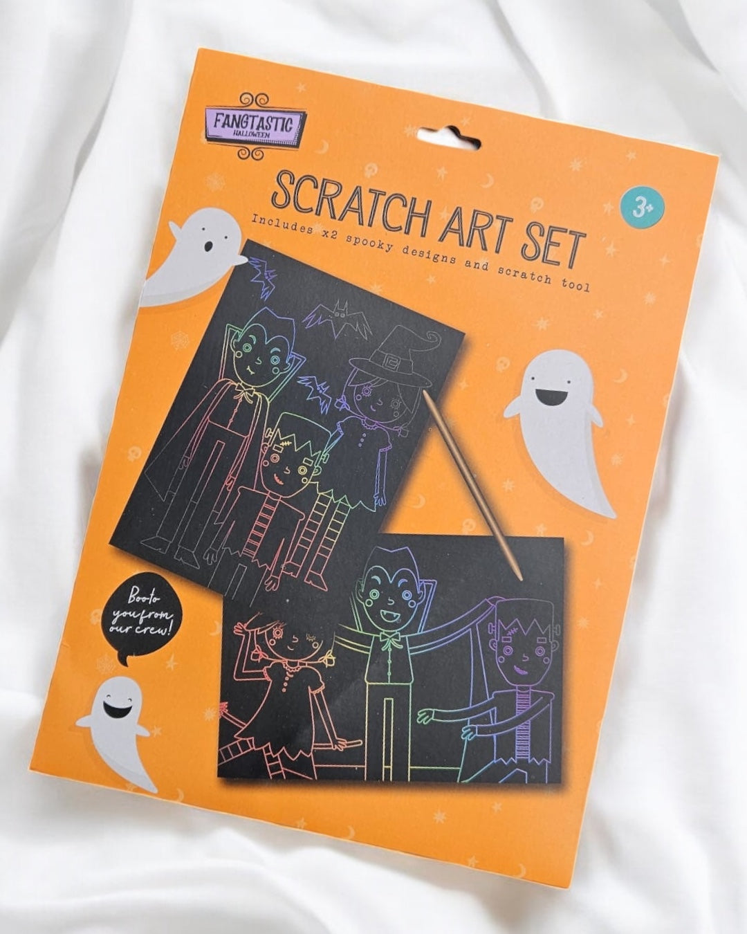 HALLOWEEN SCRATCH ART SET
