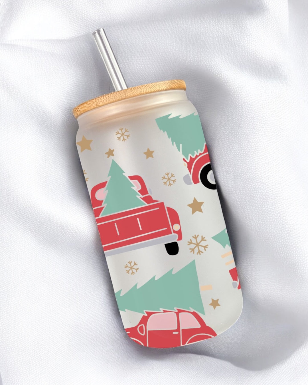 UVDTF - CHRISTMAS TRUCKS WRAP