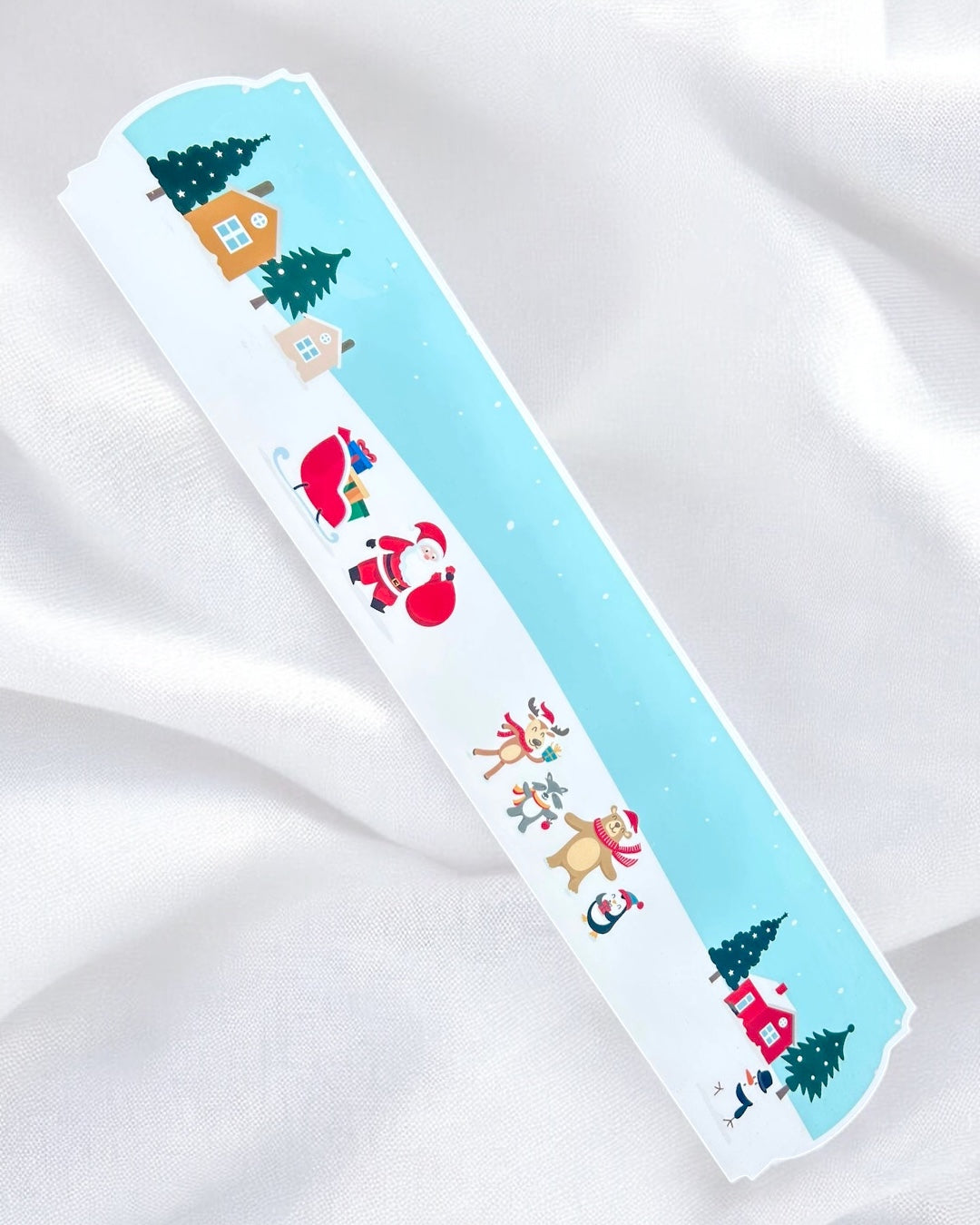 CLEARANCE - CHRISTMAS HOUSE PLAQUE