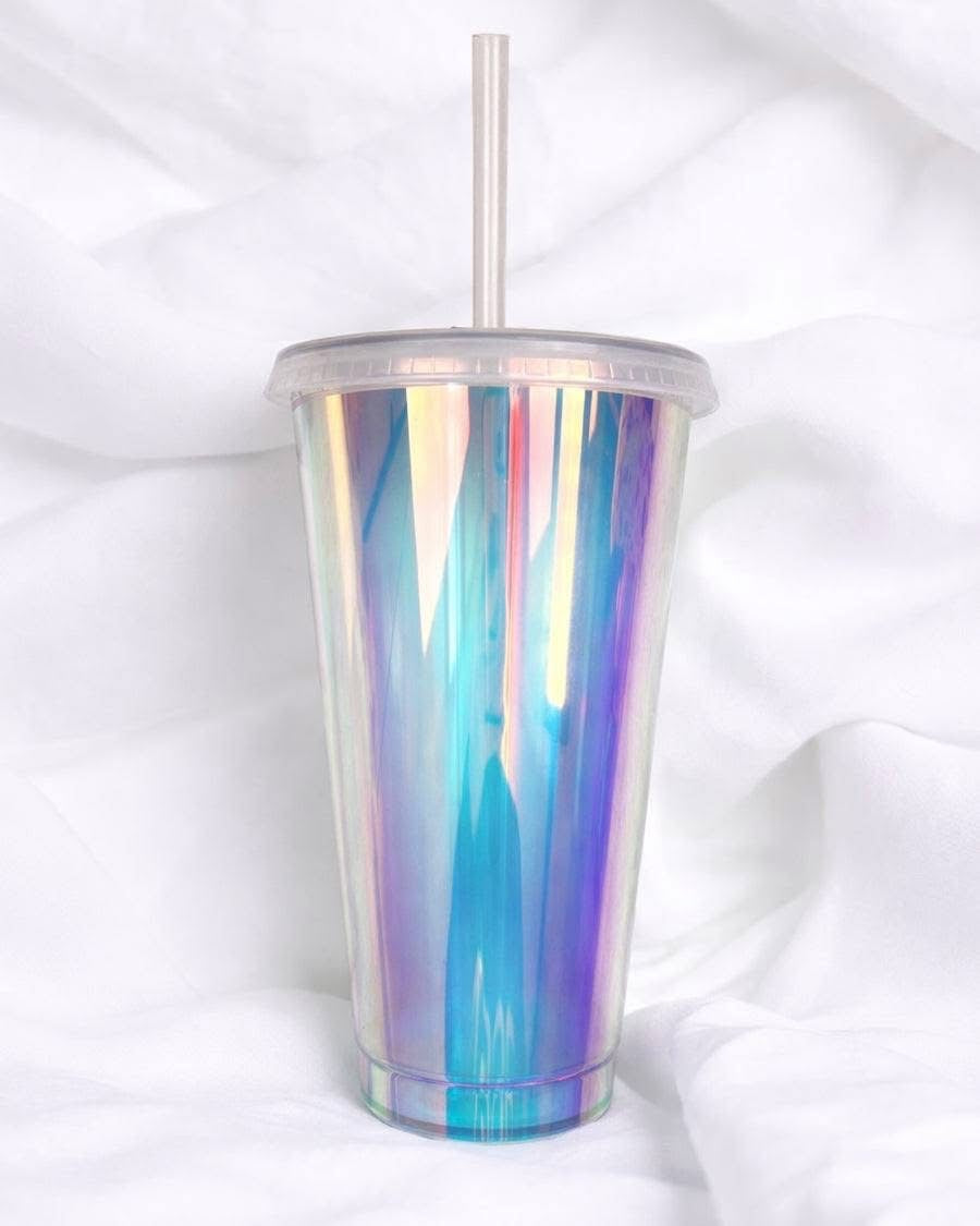 DISCONTINUED - 24OZ HOLOGRAPHIC IRIDESCENT COLD CUP