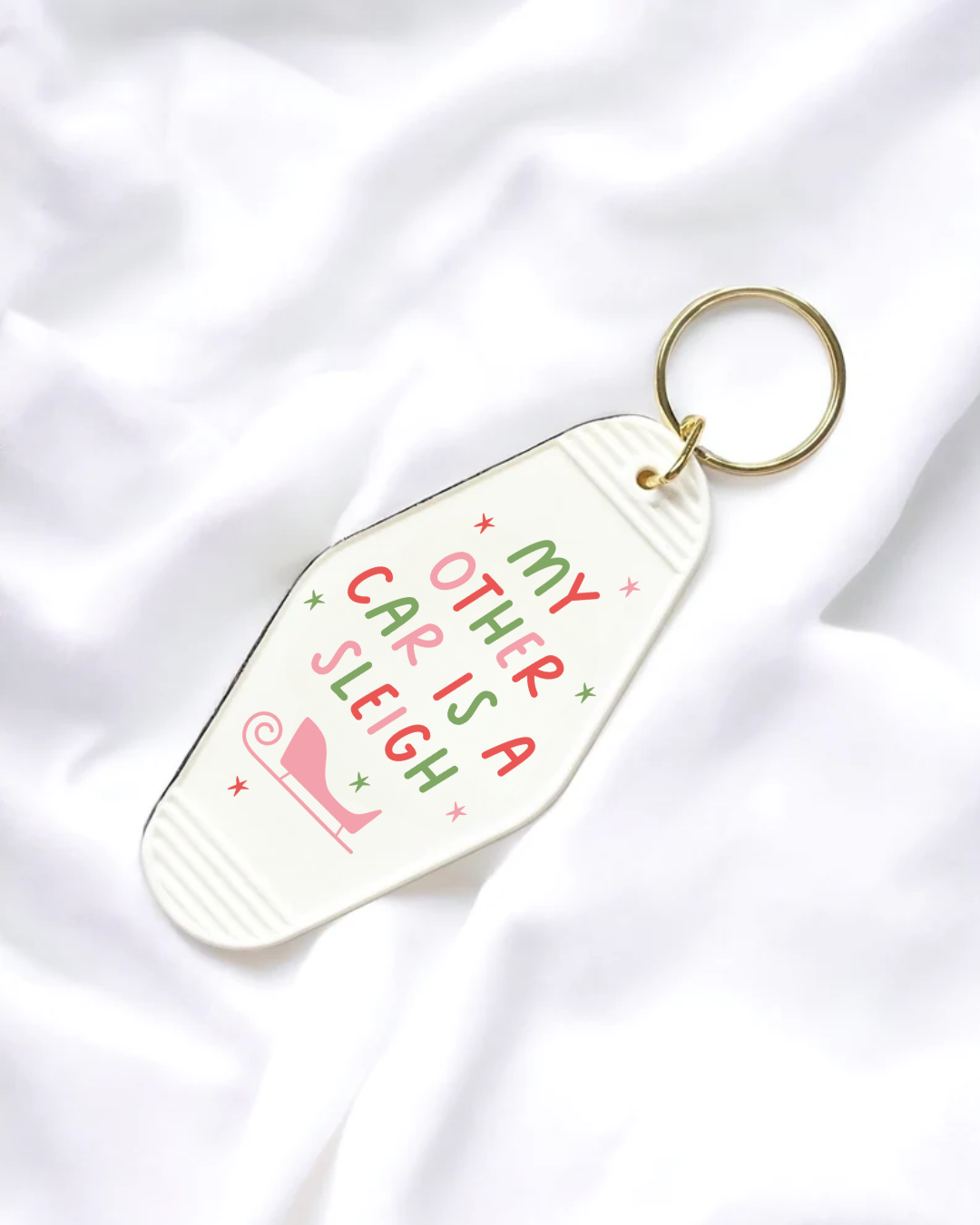 UVDTF - MOTEL DECAL - MY OTHER CAR IS A SLEIGH