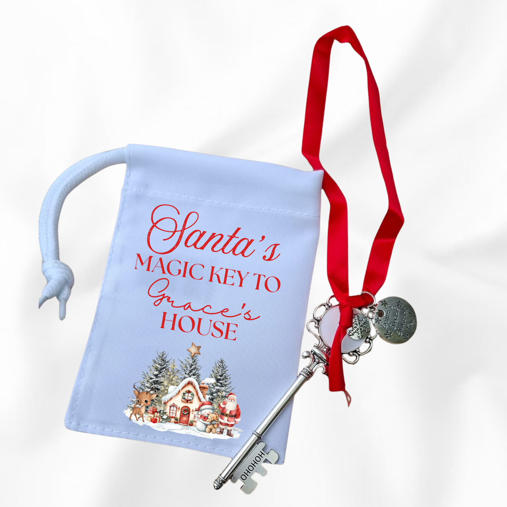 DTF - PERSONALISED - SANTA'S MAGIC KEY