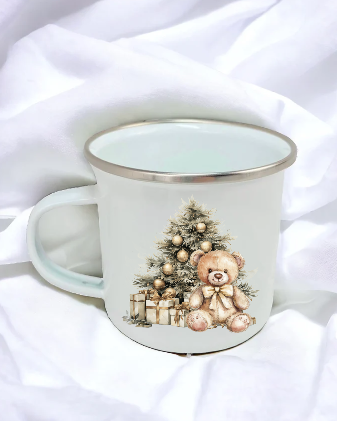 UVDTF - NEUTRAL CHRISTMAS BEAR DECAL