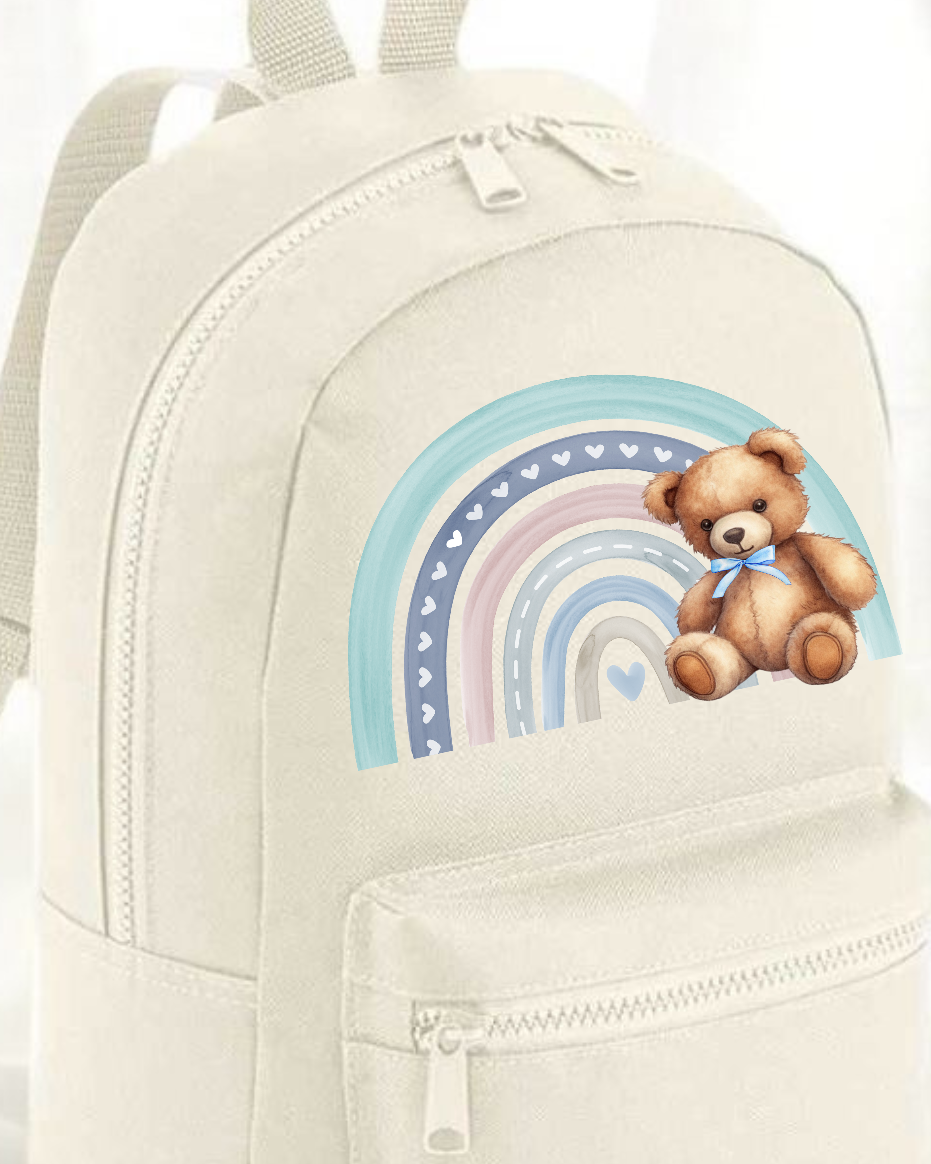 DTF - BLUE RAINBOW BEAR