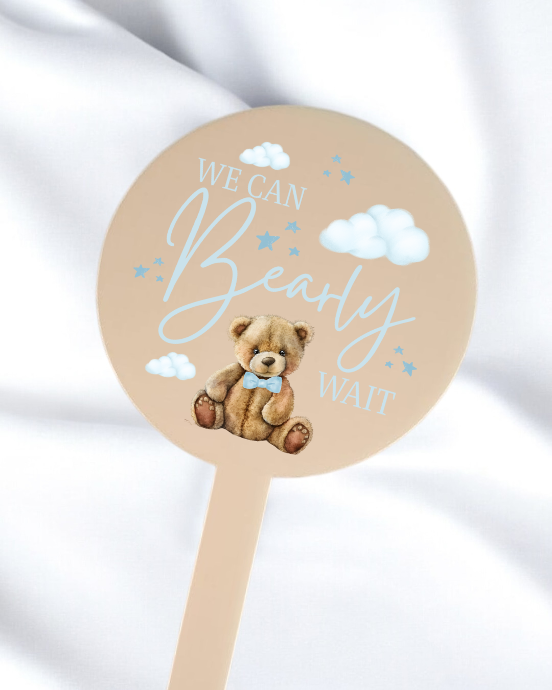 UVDTF - BEARLY WAIT - CAKE TOPPER