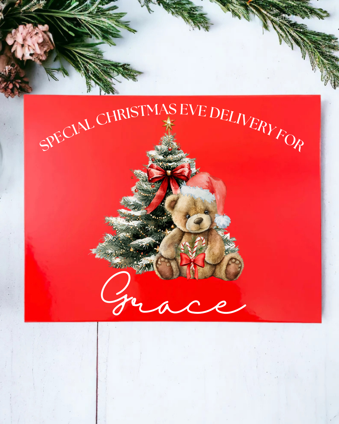 UVDTF - PERSONALISED - SPECIAL CHRISTMAS EVE DELIVERY