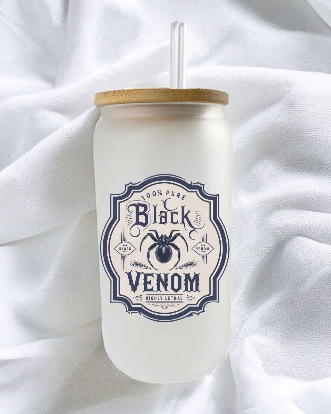 UVDTF - BLACK VENOM DECAL