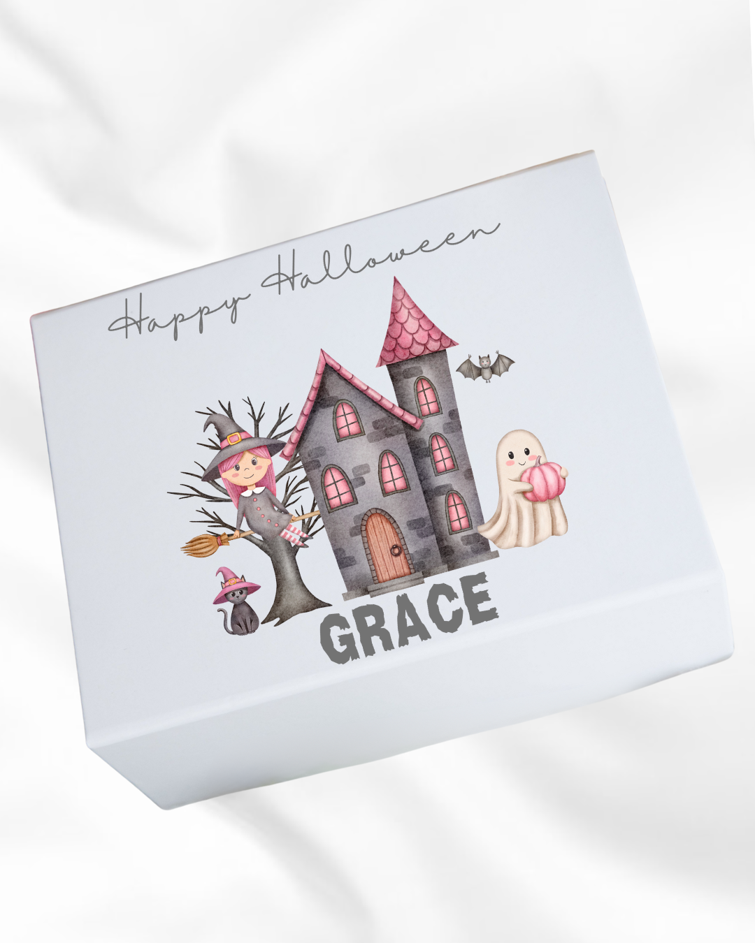 UVDTF - PERSONALISED - HAPPY HALLOWEEN GIRLS 18CM