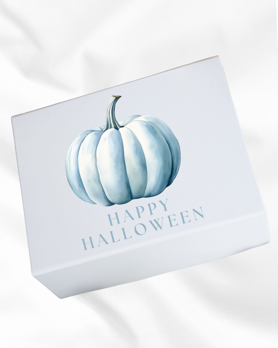 UVDTF - BLUE PUMPKIN HAPPY HALLOWEEN 18CM