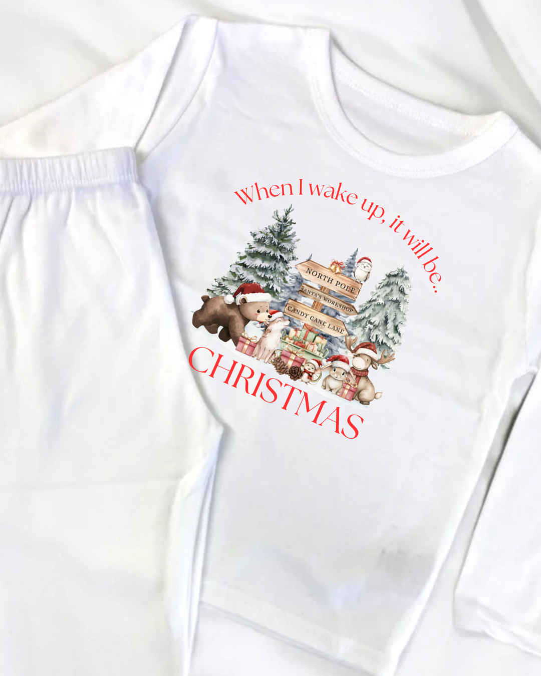 DTF - WHEN I WAKE UP IT WILL BE CHRISTMAS - NORTH POLE