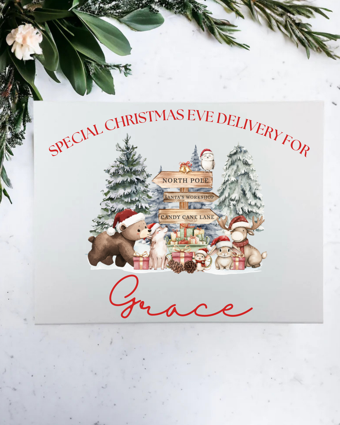 UVDTF - PERSONALISED - SPECIAL CHRISTMAS EVE DELIVERY