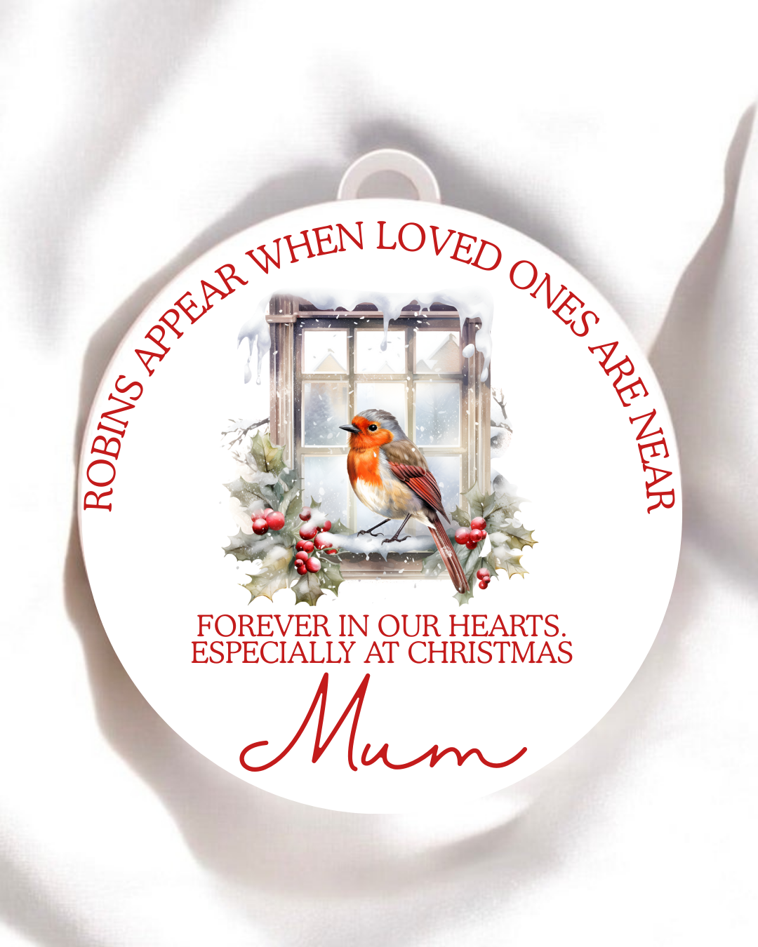 UVDTF - PERSONALISED - ROBINS APPEAR DECAL