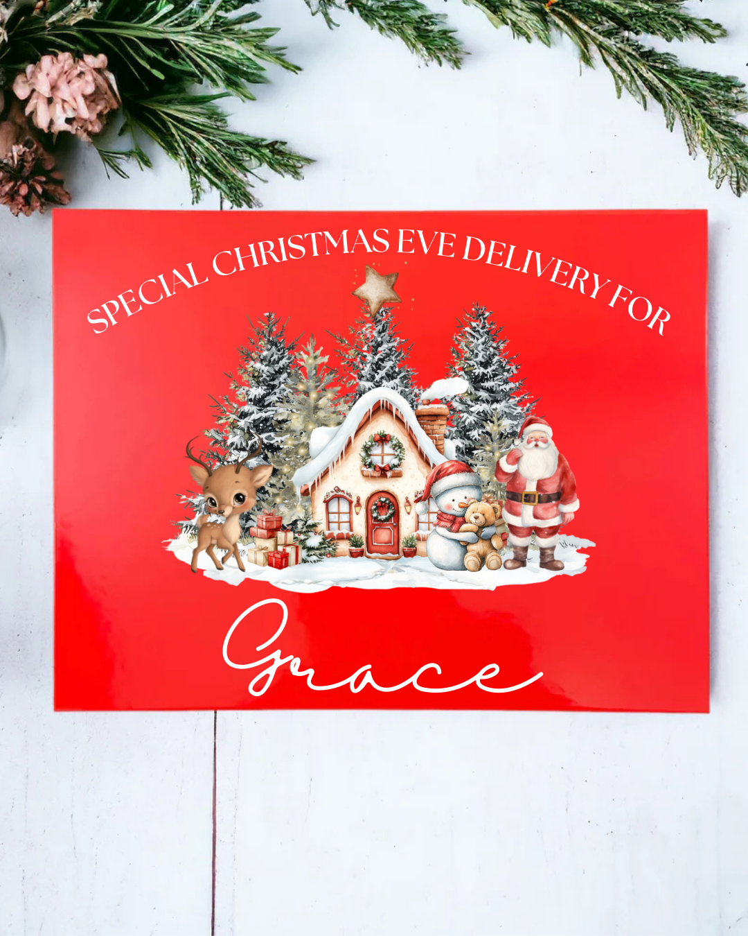 UVDTF - PERSONALISED - SPECIAL CHRISTMAS EVE DELIVERY
