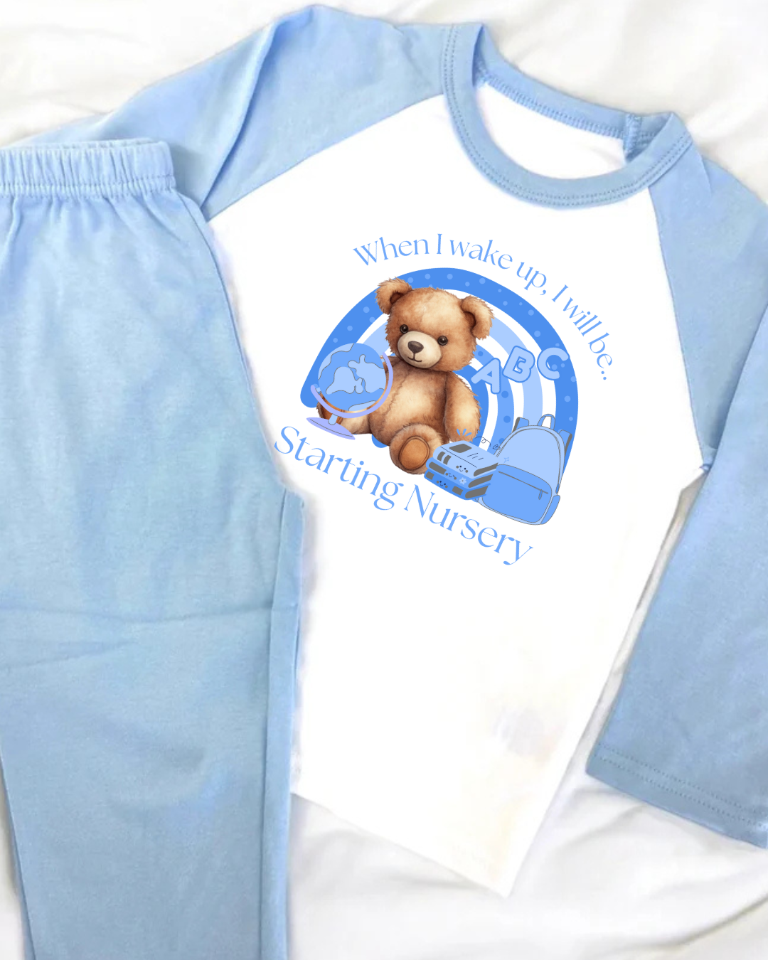 DTF - WHEN I WAKE UP SCHOOL/NURSERY - BLUE