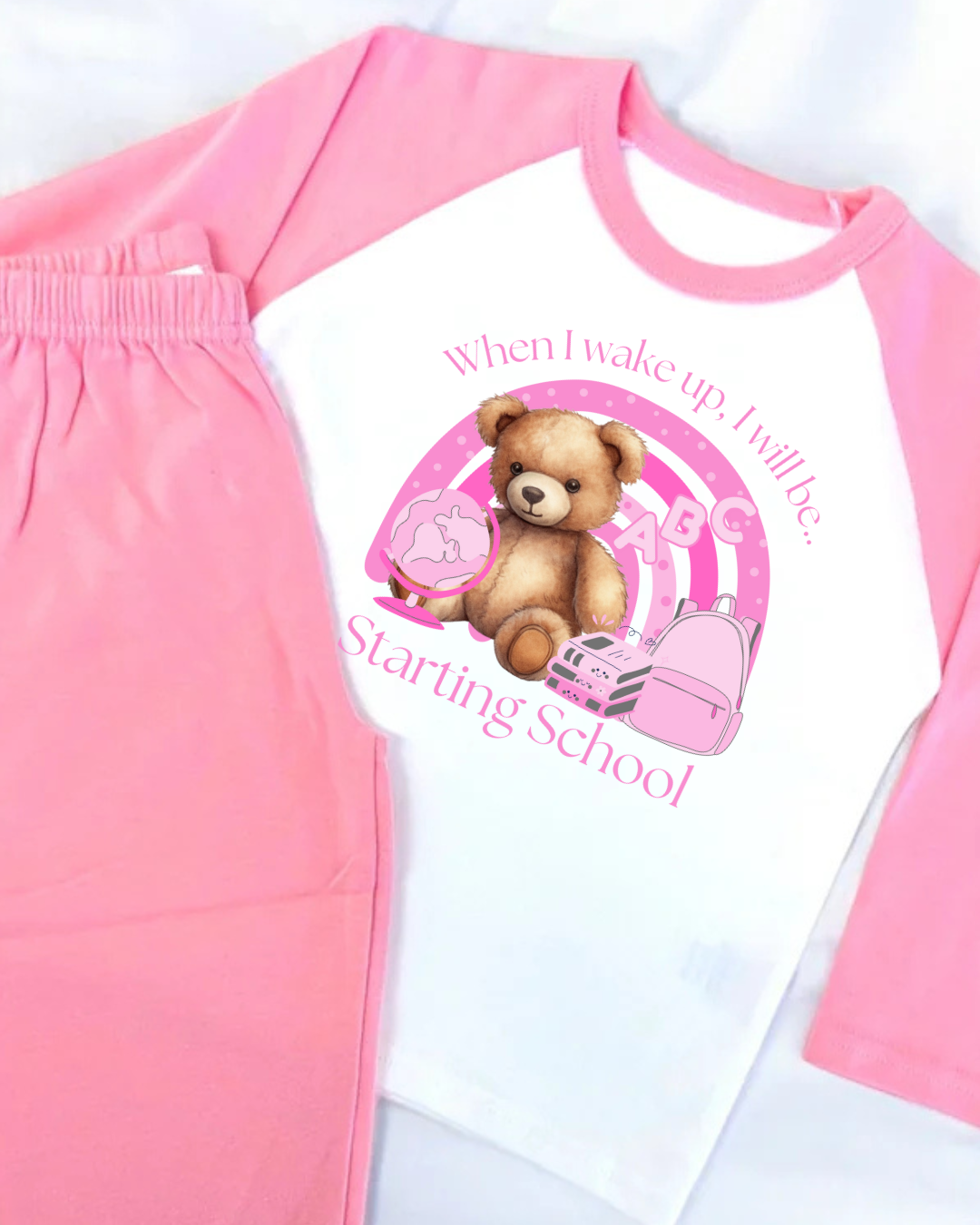 DTF - WHEN I WAKE UP SCHOOL/NURSERY - PINK