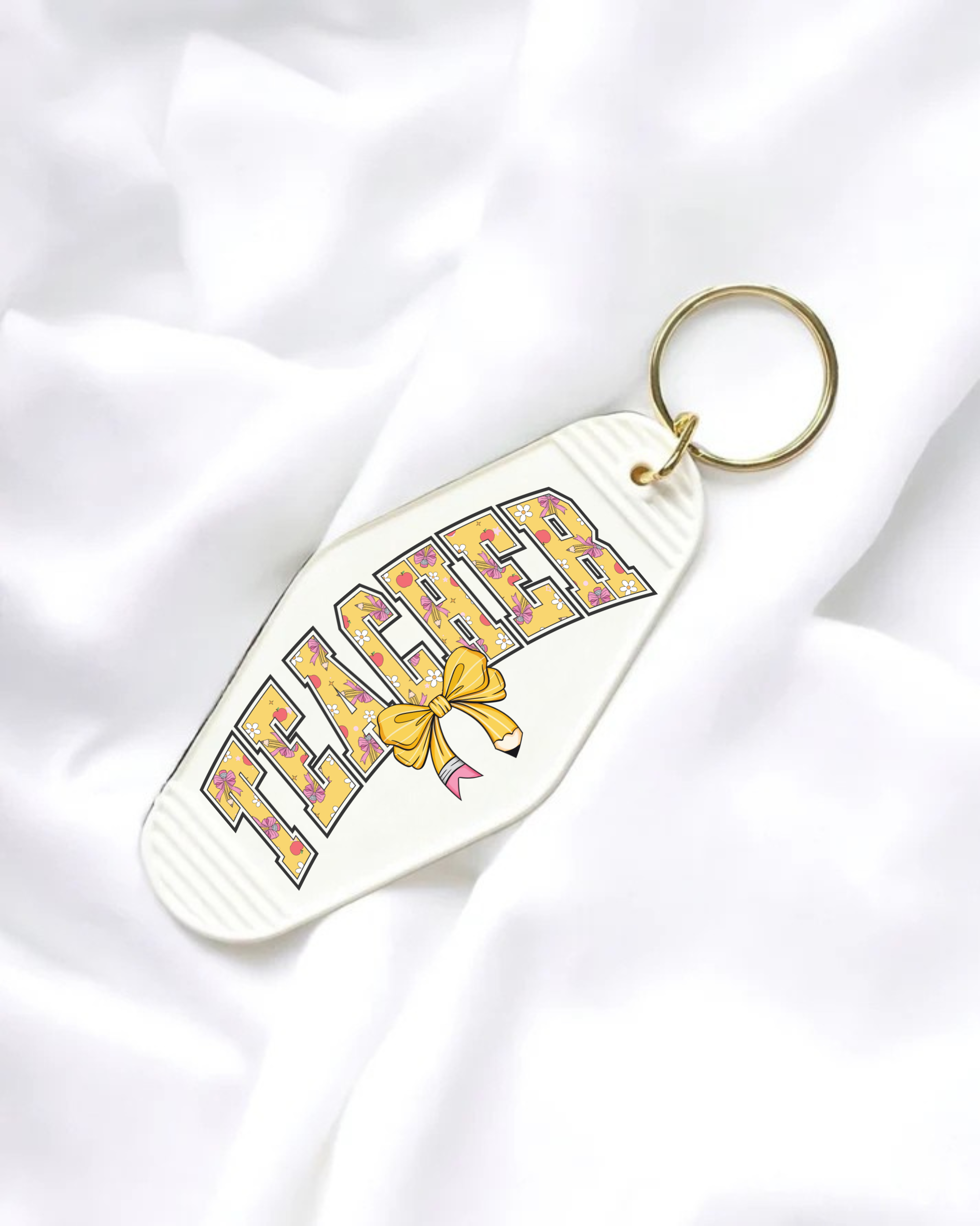 UVDTF - MOTEL DECAL - TEACHER PENCIL PRINT