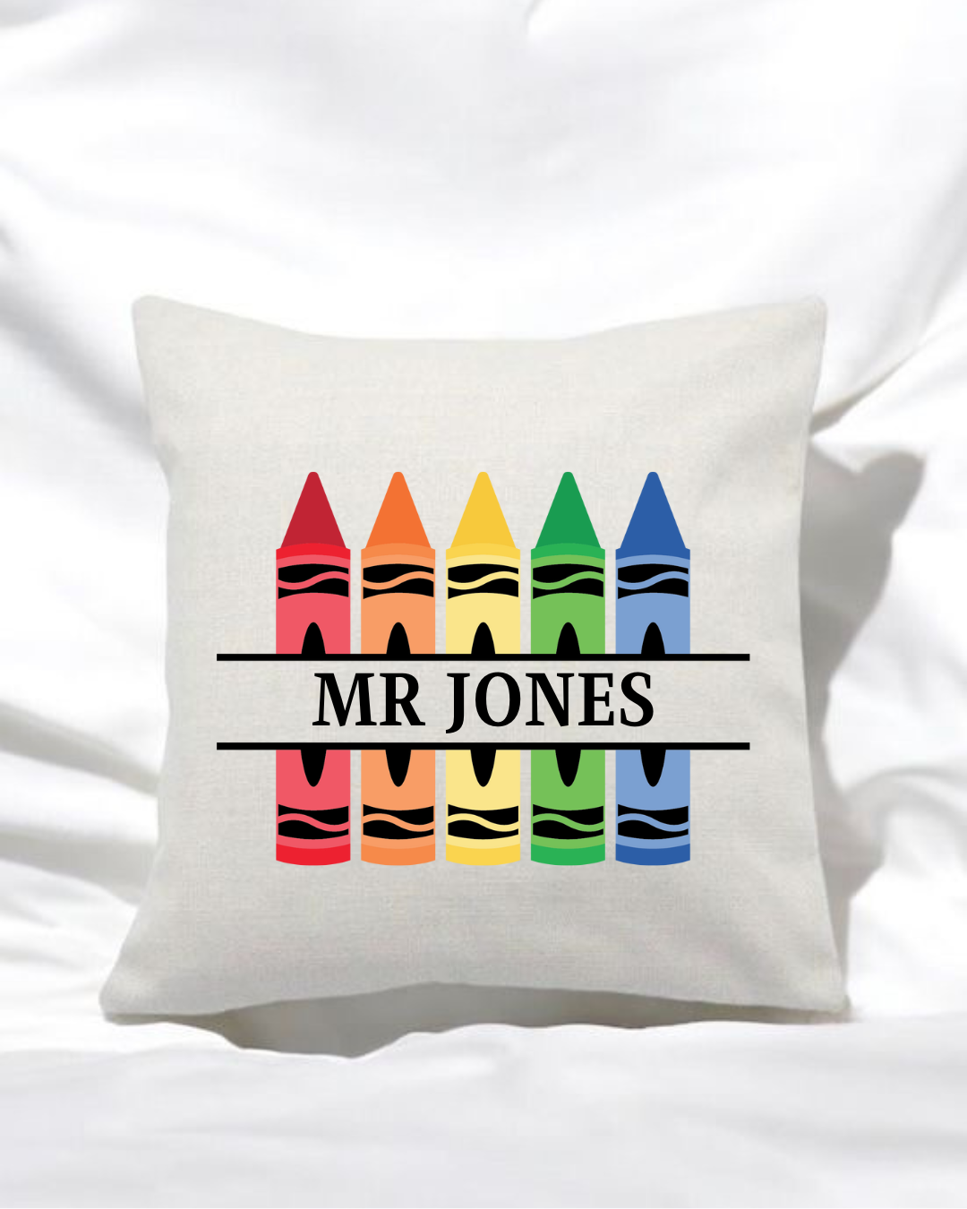 DTF - PERSONALISED CRAYON MONOGRAM