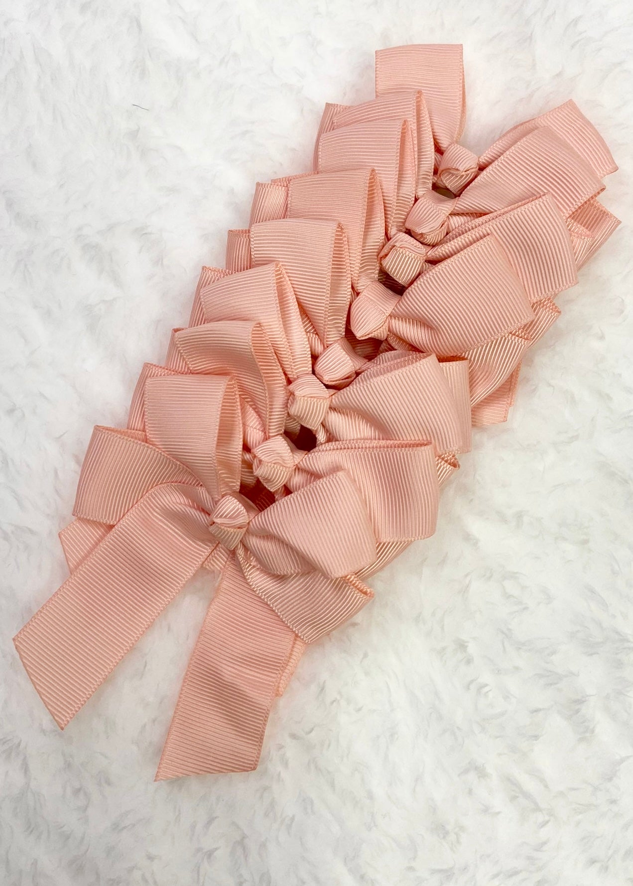Peach Hair Bow Ro & Co Wholesale
