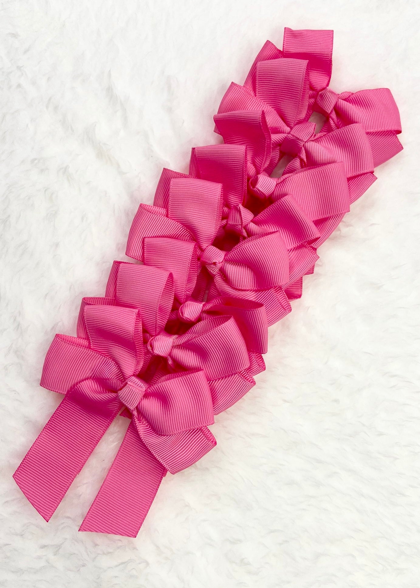 Pink Hair Ribbon -  UK