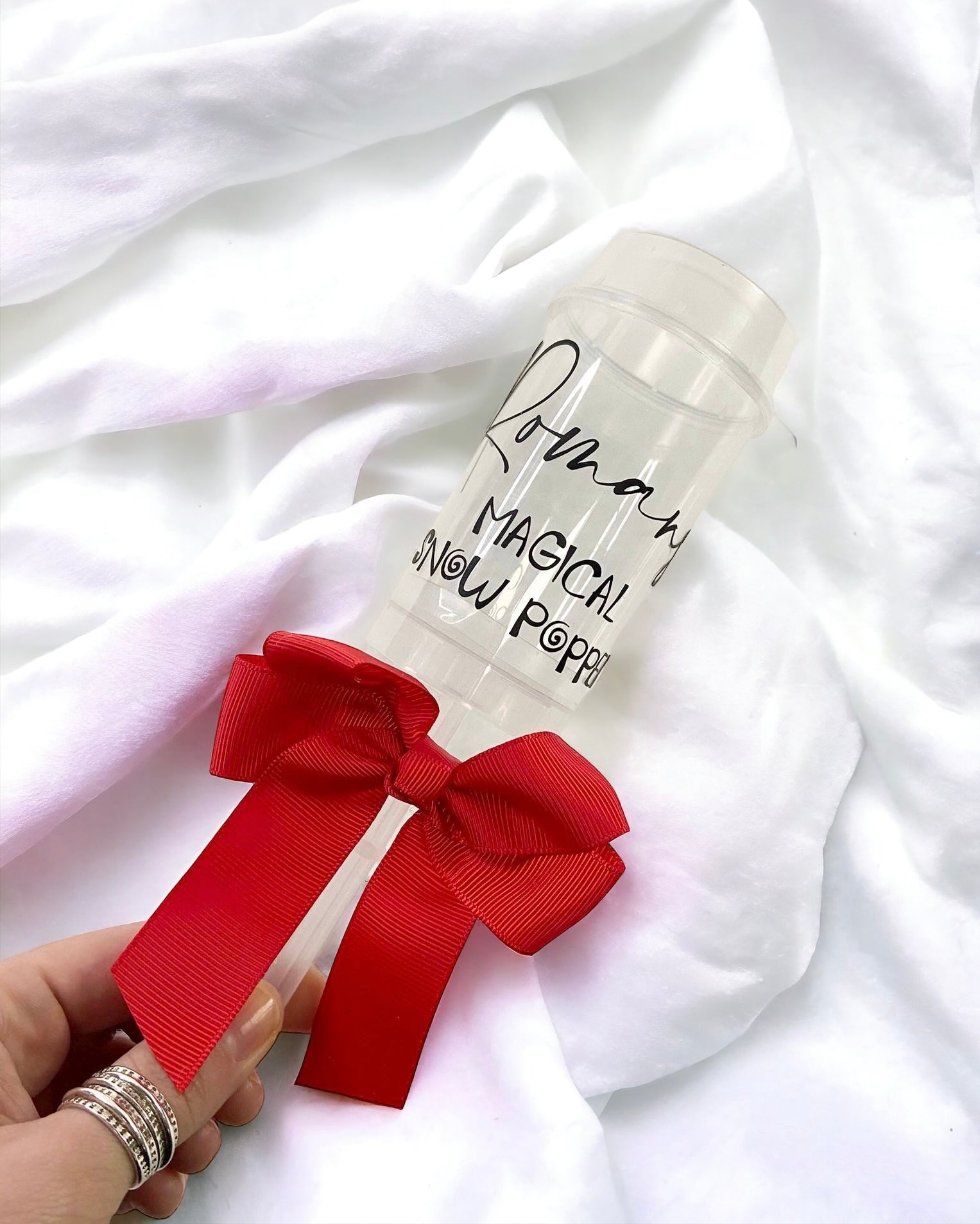 SNOW/CONFETTI POPPERS - PACK OF 10