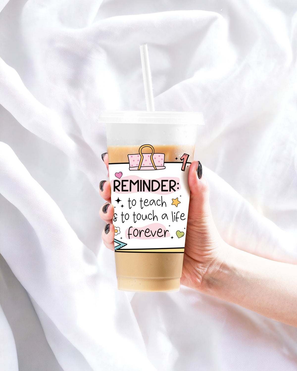 UVDTF - TEACHER REMINDER 1 WHITE DECAL – Ro & Co Wholesale