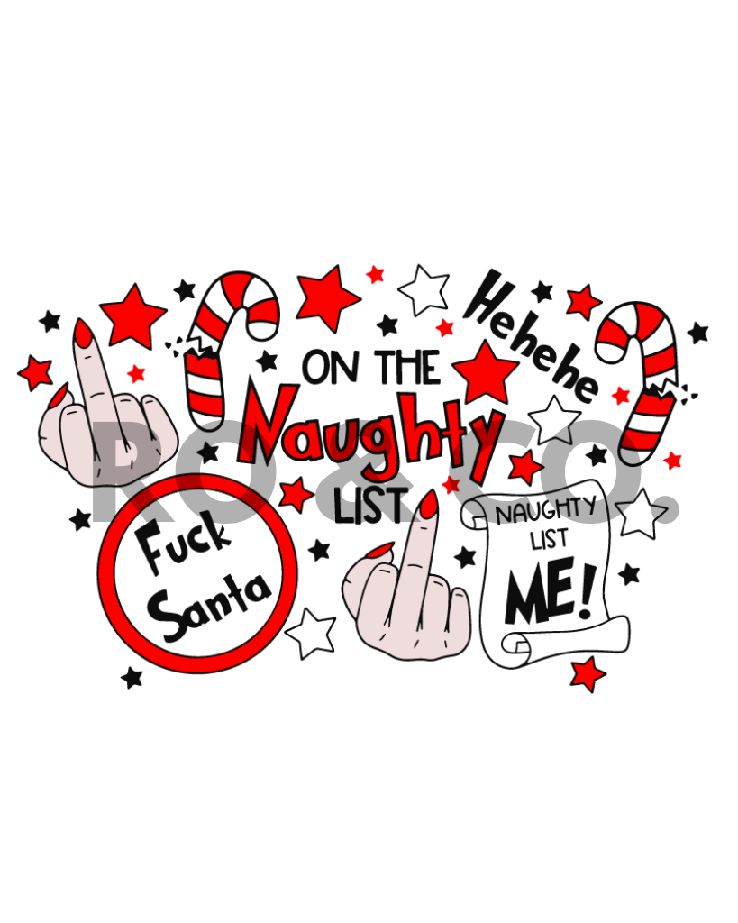 UVDTF - NAUGHTY LIST WRAP