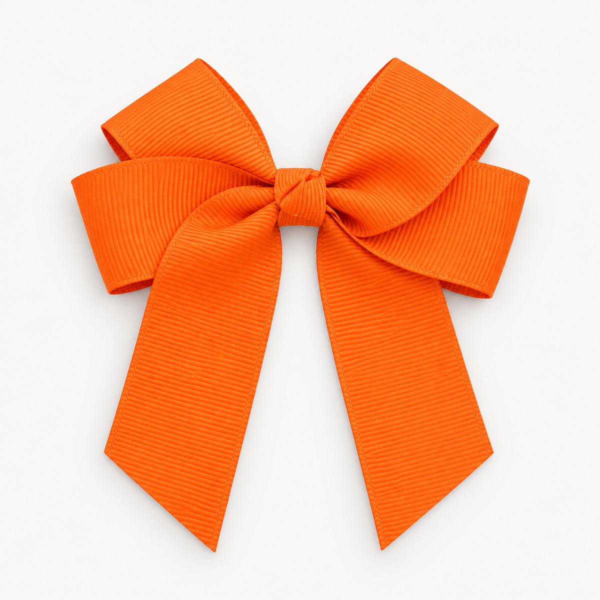 ORANGE 4” HAIR BOW