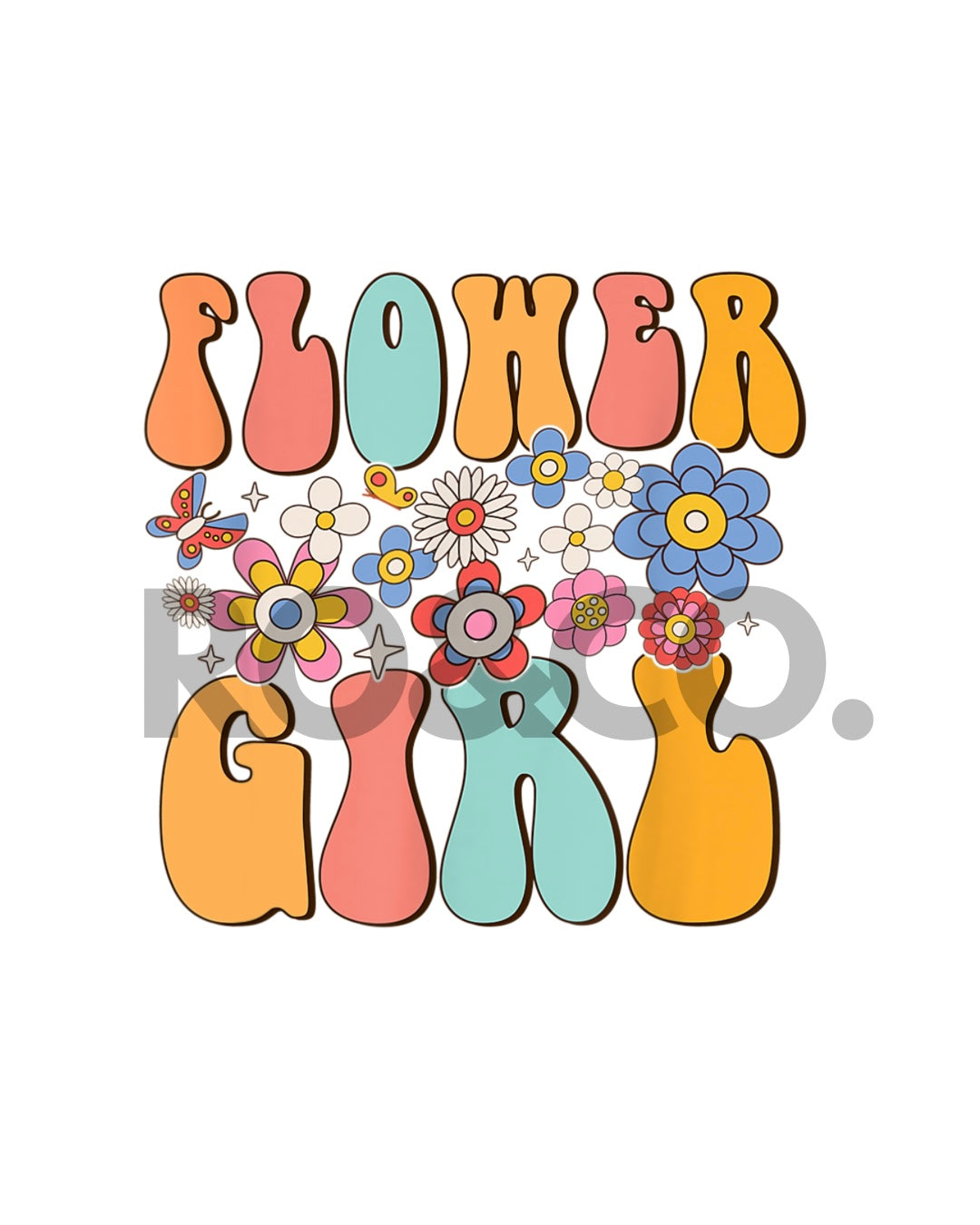 UVDTF - FLOWER GIRL DECAL