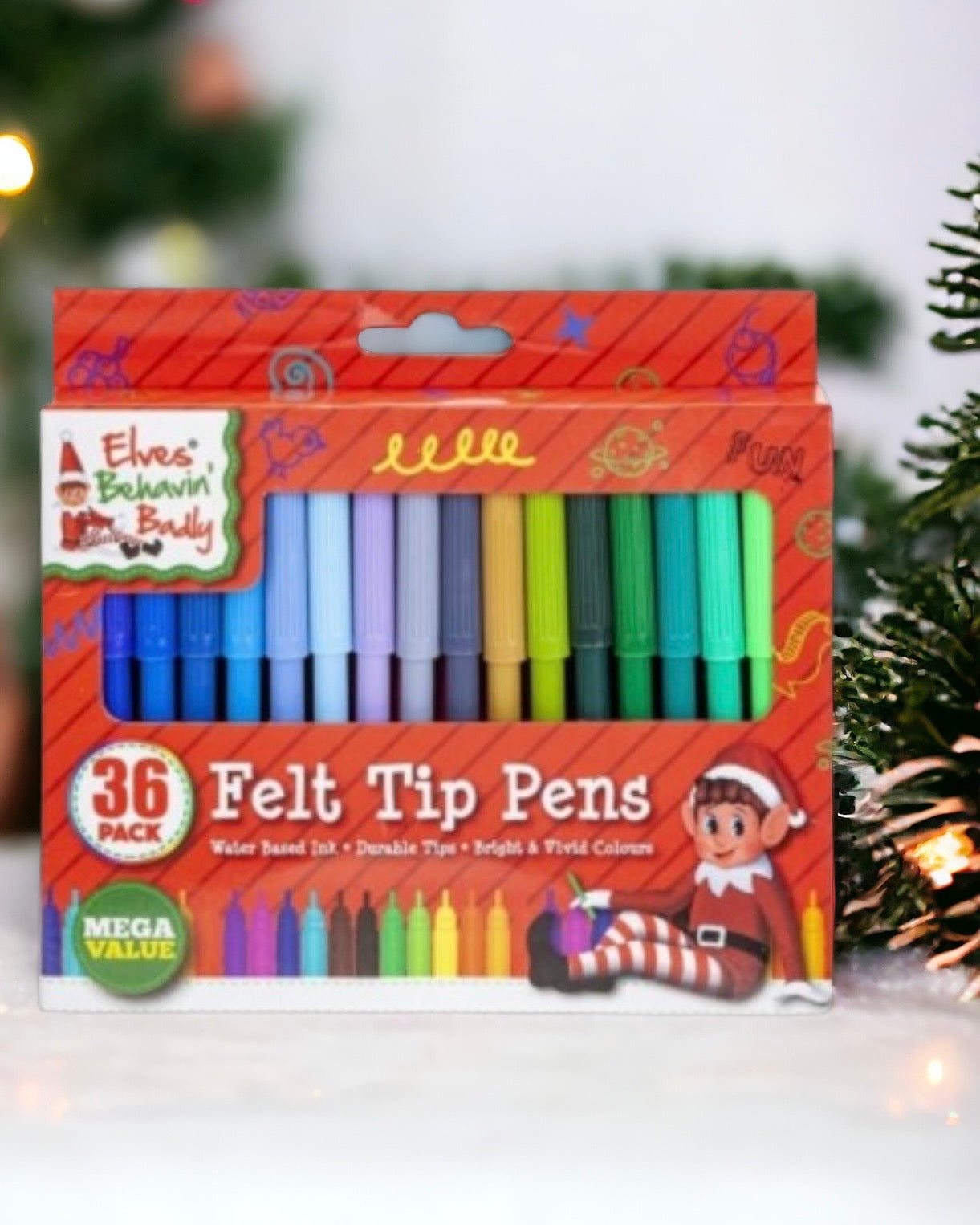 PACK OF 36 FELT TIPS
