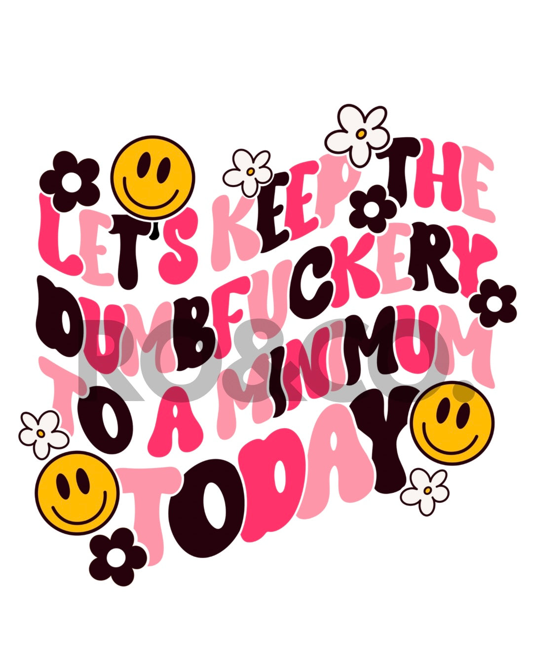 UVDTF - DUMBF*****Y DECAL