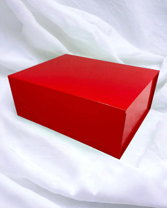 DEEP RED MAGNETIC GIFT BOX