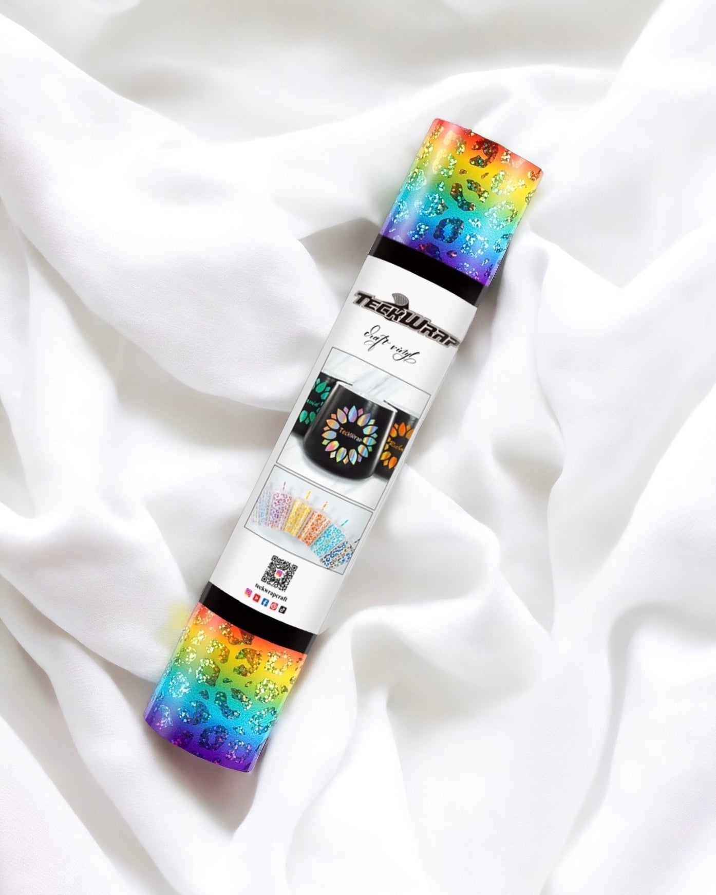 ADHESIVE - HOLO RAINBOW PATTERN