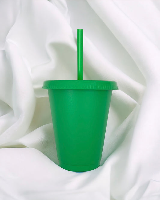 16OZ GREEN SOLID COLOUR CUP