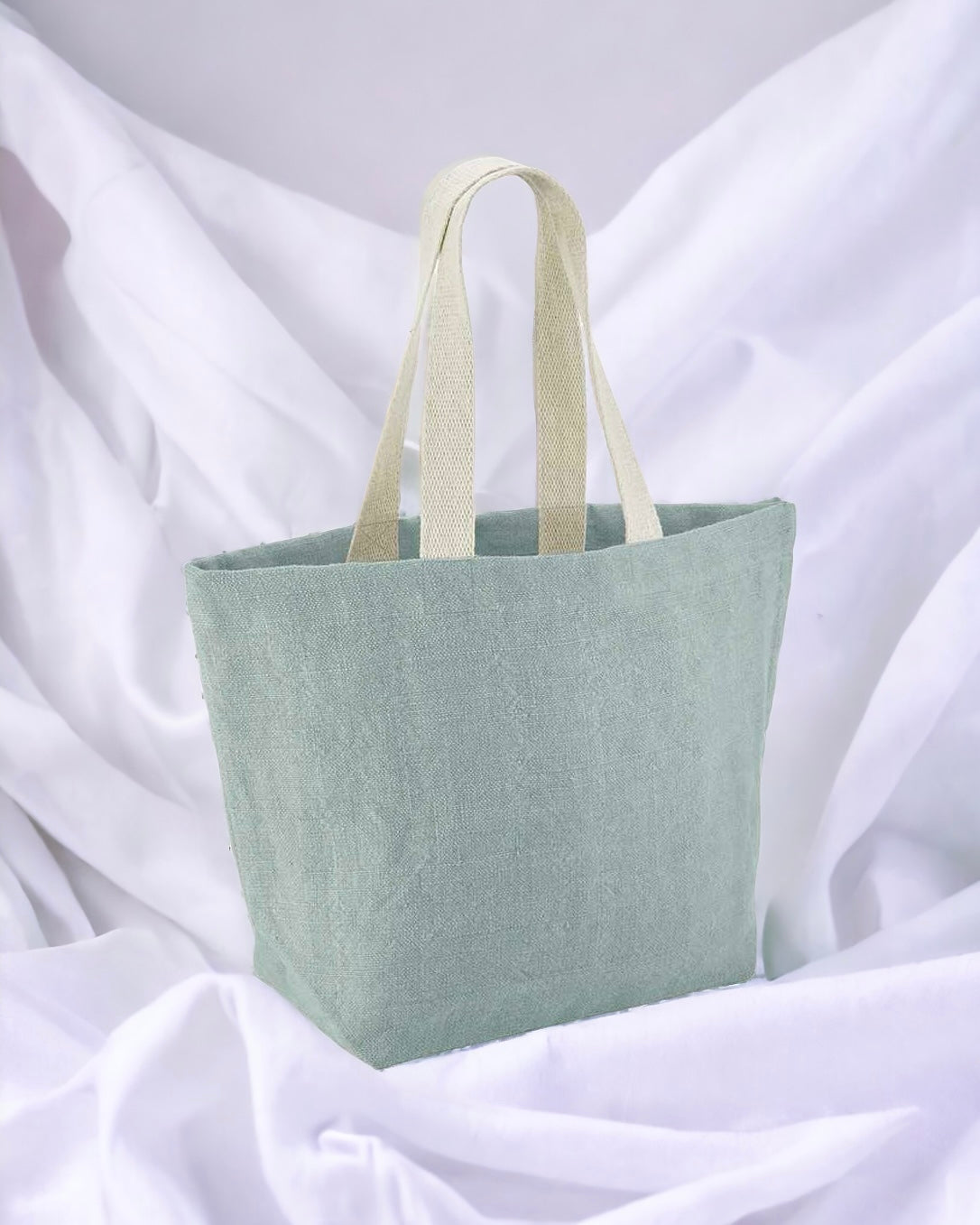 WASHED JUTE BEACH BAGS