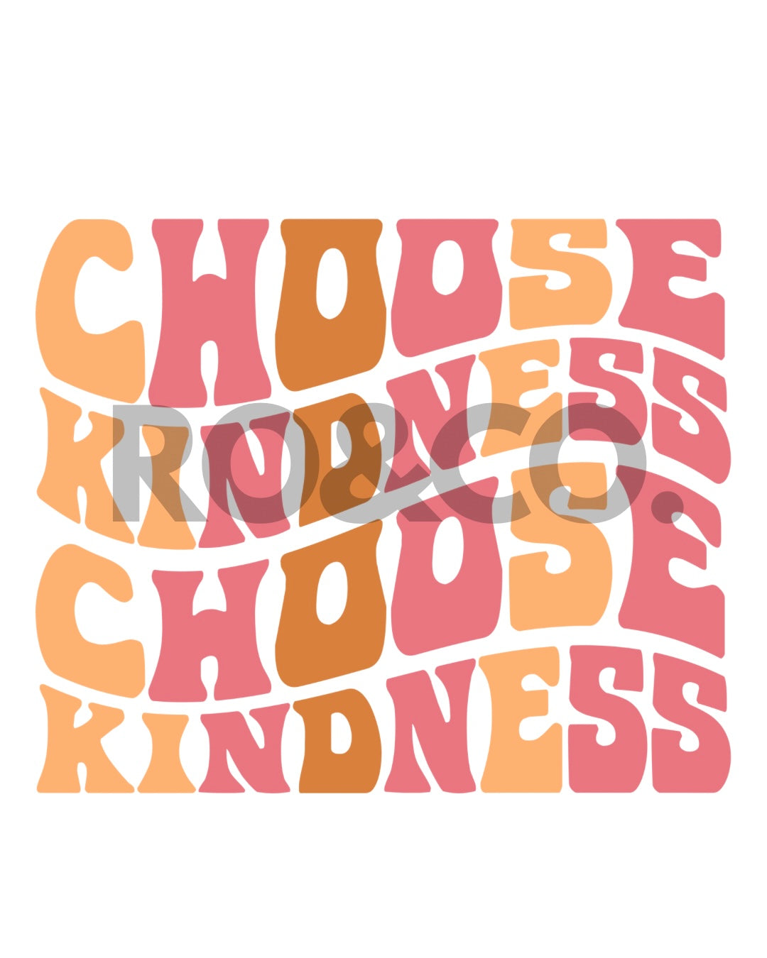 UVDTF - CHOOSE KINDNESS DECAL