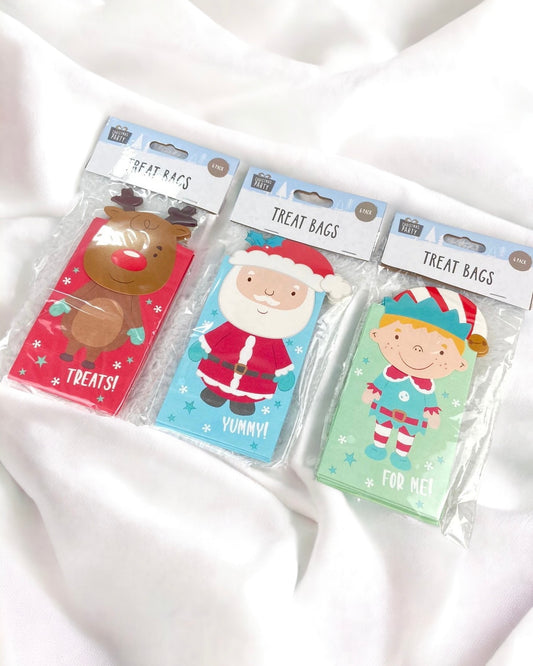 CHRISTMAS 3D CHARACTER TREAT BAGS