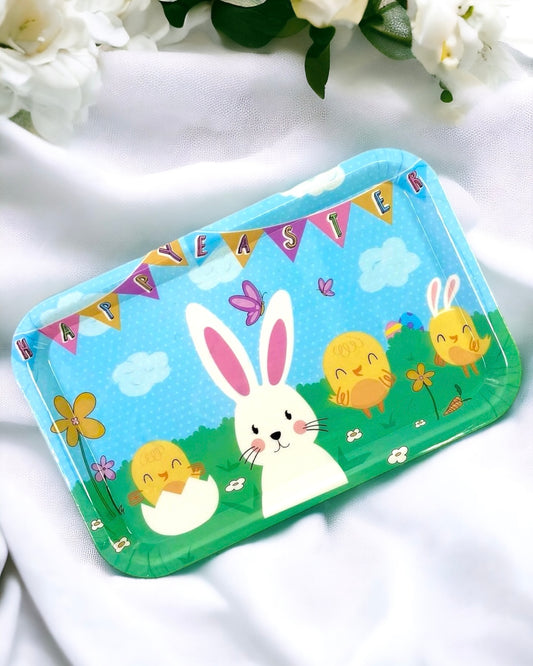 EASTER PLASTIC SERVING TRAY