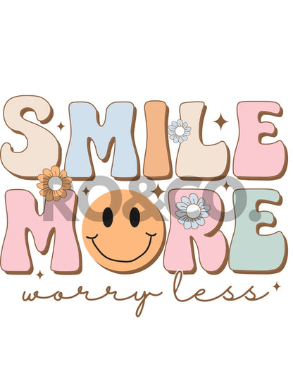 UVDTF - SMILE MORE DECAL