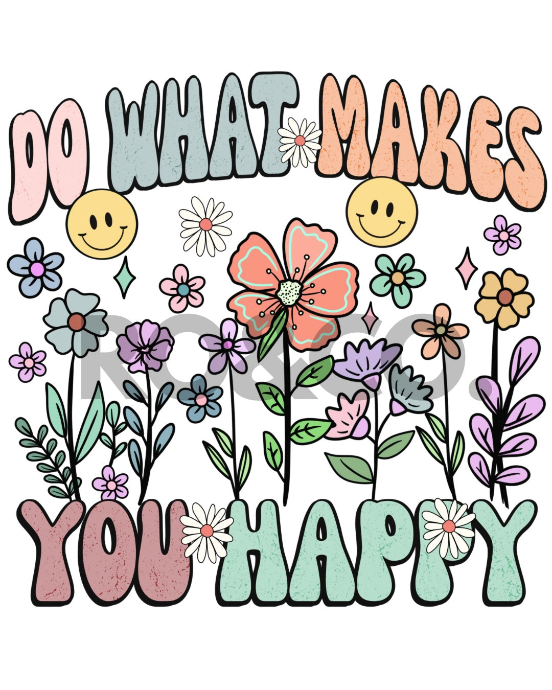 UVDTF - DO WHAT MAKES YOU HAPPY DECAL