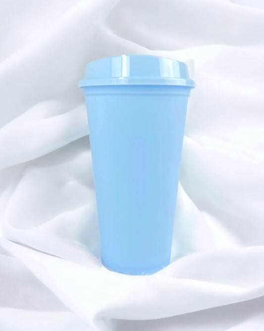 LIGHT BLUE HOT CUP