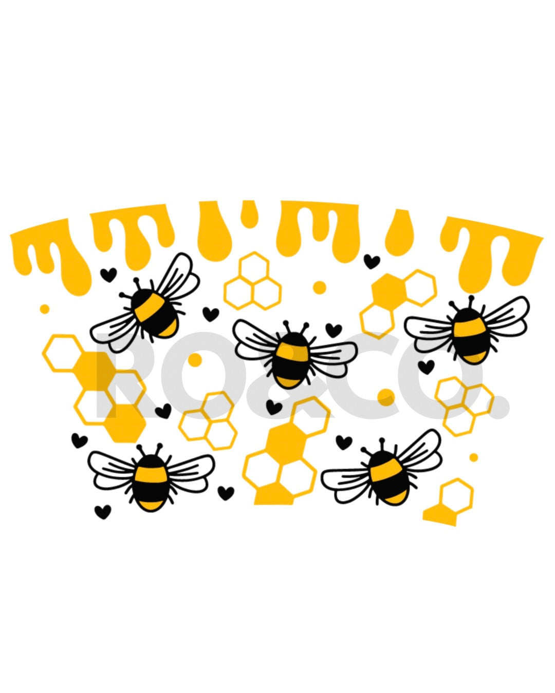 UVDTF - HONEY BEE WRAP