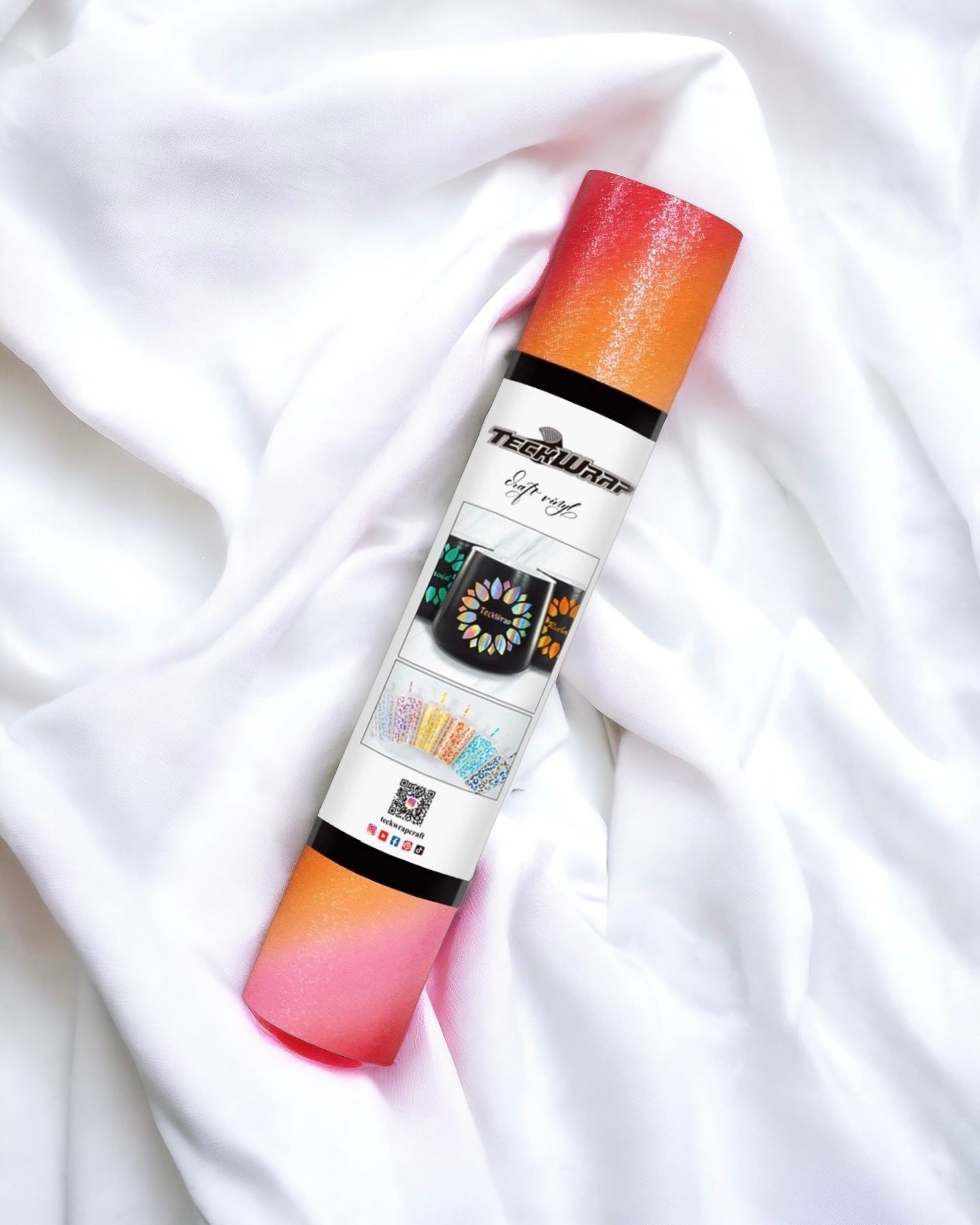ADHESIVE - DIAGONAL RAINBOW STRIPES