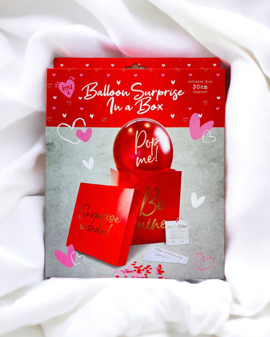 BALLOON SURPRISE IN A BOX