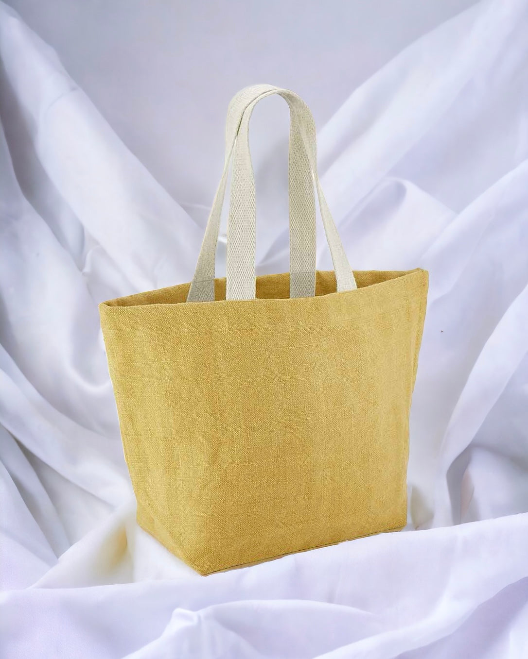 WASHED JUTE BEACH BAGS