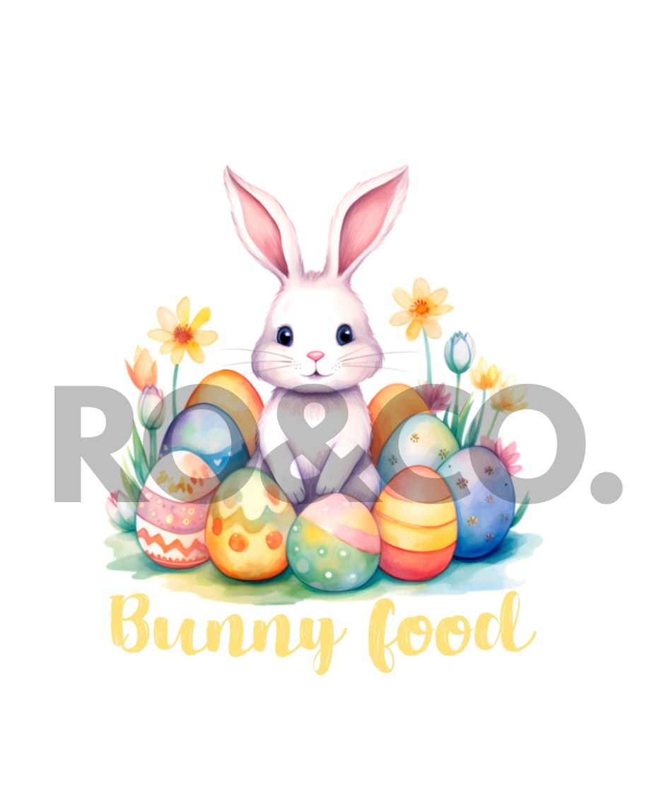 UVDTF - EASTER BUNNY FOOD POPPER DECAL