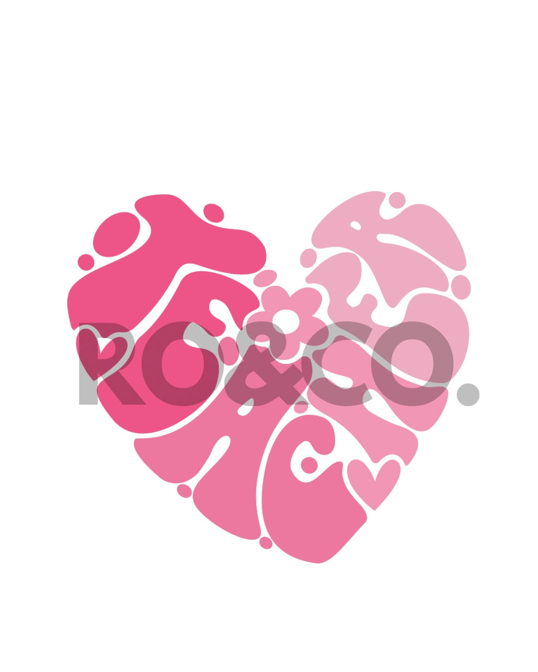 UVDTF - TEACHER HEART DECAL