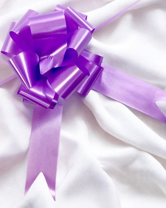 50MM LAVENDER PULL BOW