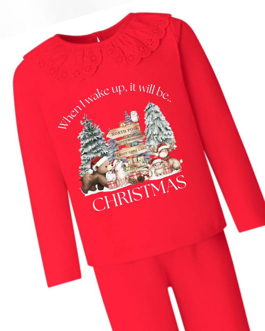 DTF - WHEN I WAKE UP IT WILL BE CHRISTMAS - NORTH POLE